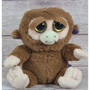 Feisty Pets Plush Grandmaster Funk Monkey Stuffed Animal Toy Happy Angry 9" 2017